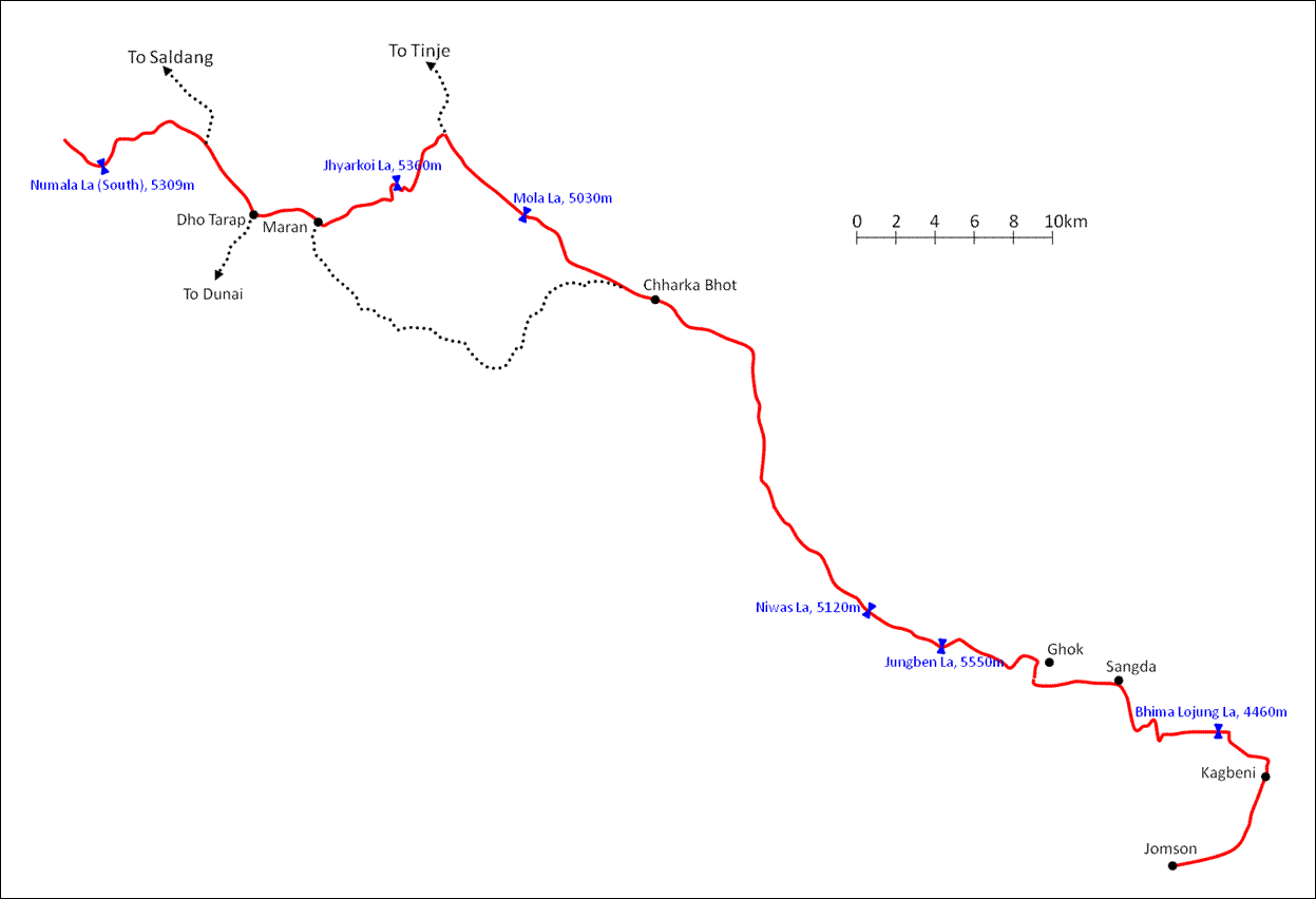 A map of a route

Description automatically generated