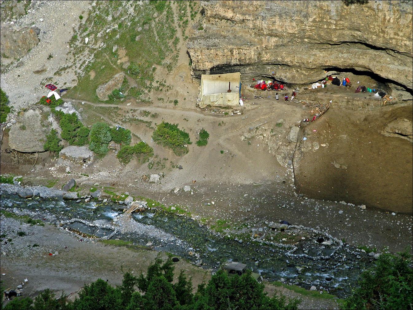 A high angle view of a river

Description automatically generated