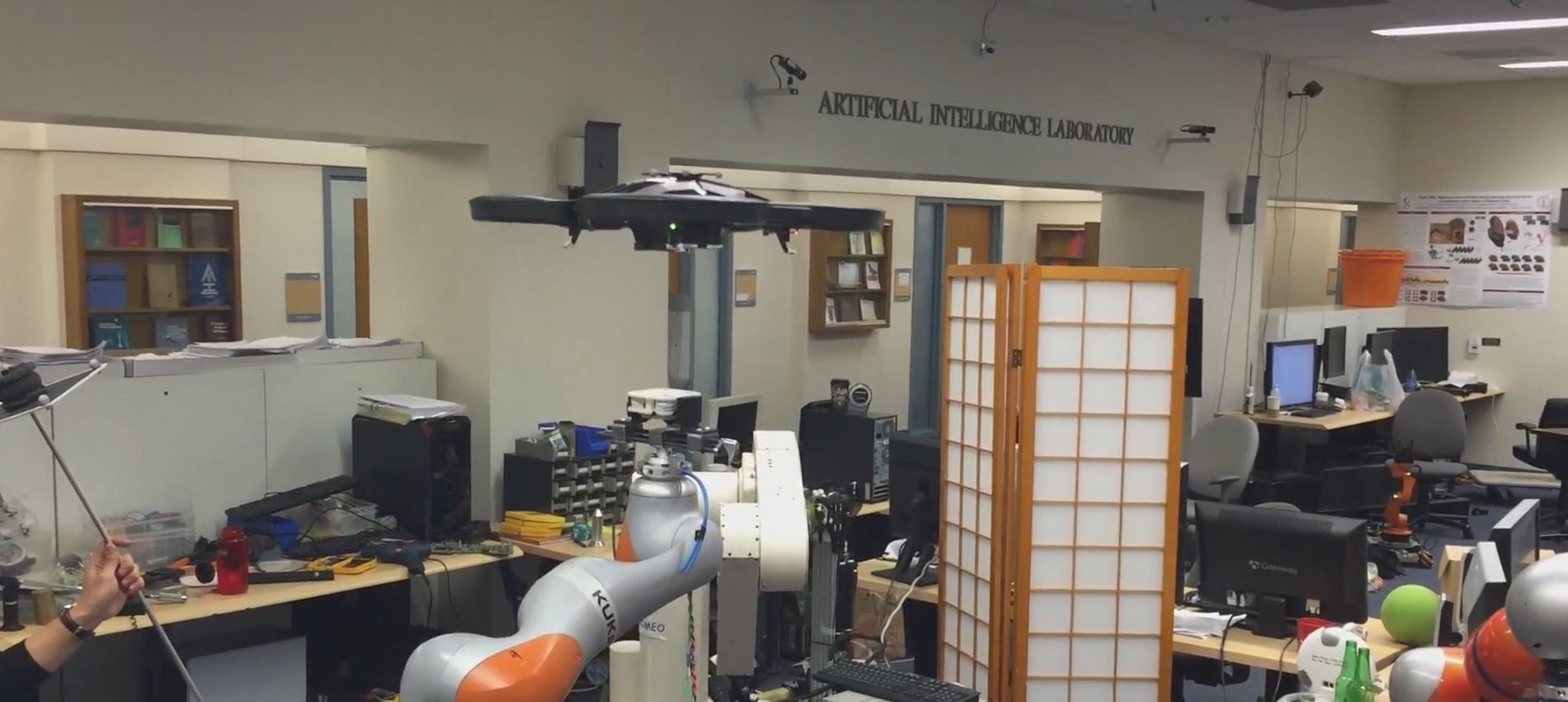 Quadcopter catching project