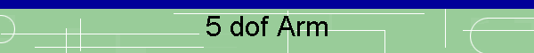 5 dof Arm